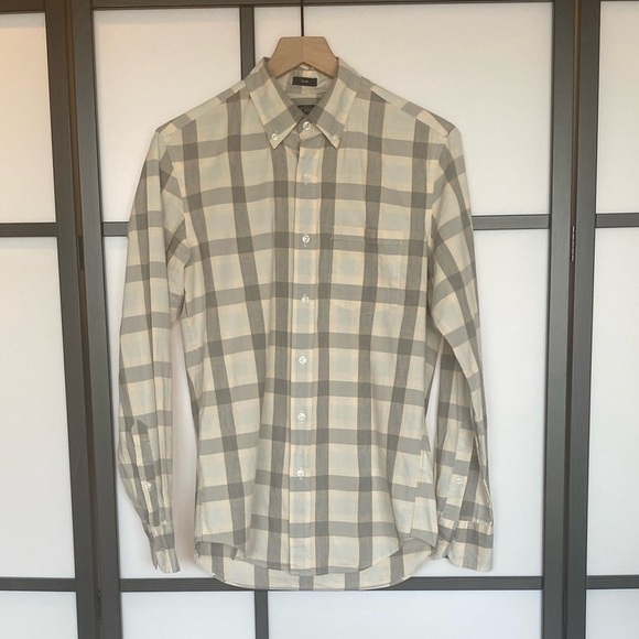 J. Crew Mercantile Plaid button down shirt. Size Small - Picture 1 of 15